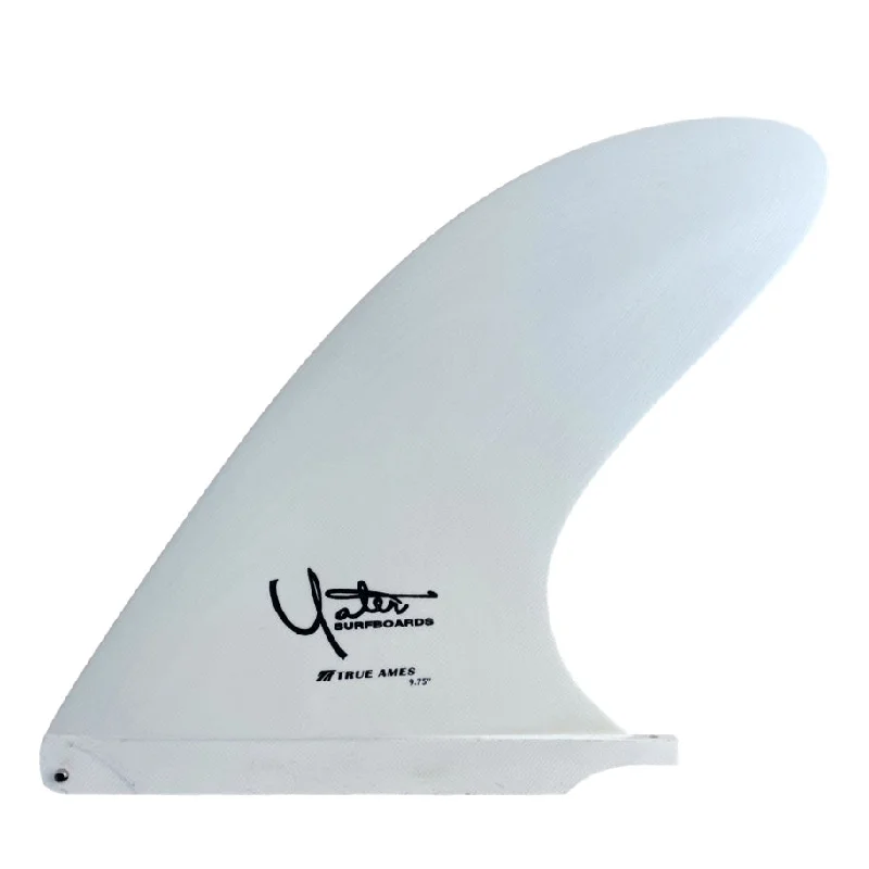 longboard surfboards for cruising-TRUE AMES YATER SPOON FG 9.75" WHITE