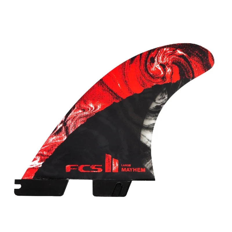 surfboards for stable rides in large surf-FCS II MATT BIOLOS TRI PC CARBON L - RED