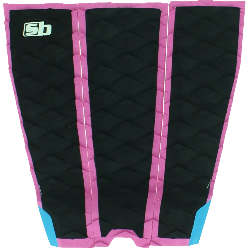 surfboards with extra hold in big waves-SB Sticky Bumps Willams Grom Traction Magenta/Black