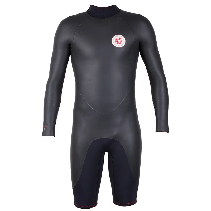 surfboards with carbon fiber reinforcement-Nineplus Stylist Spring Suit Mens Wetsuit