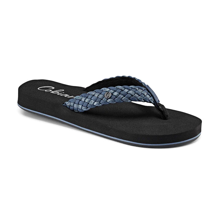 surfboards for quick bottom turns-Braided Bounce Flip Flops