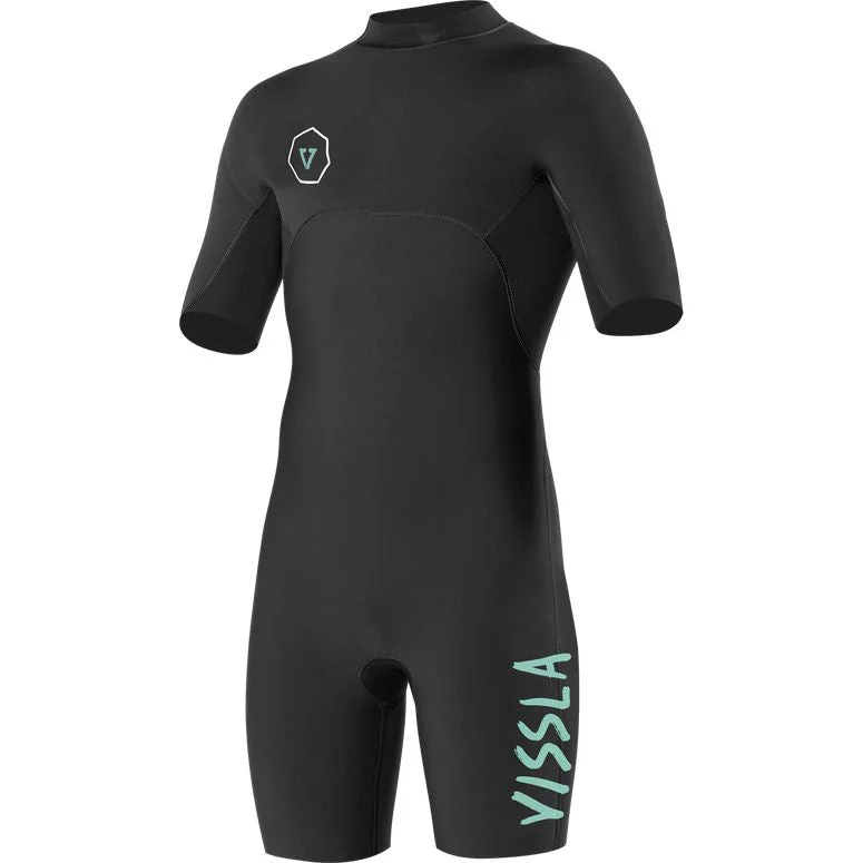 custom surfboards for unique designs-VISSLA YOUTH 7 SEAS SPRING SUIT BZ 2/2MM