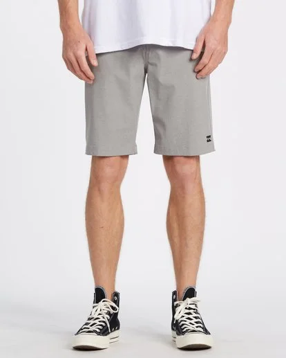 surfboards with minimal maintenance-Billabong Crossfire Submersible Walkshort - Grey