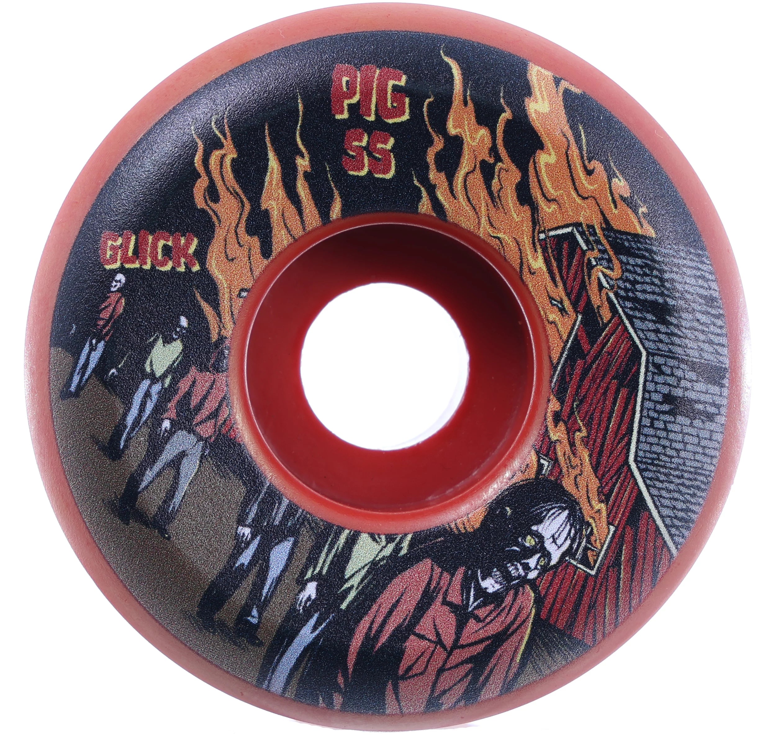 surfboards for relaxed and fun rides-Pig Glick Apocolypse Wheels 55mm/97a