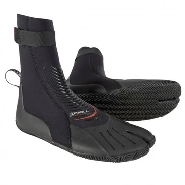 surfboards with enhanced grip for control-O'Neill Heat 3mm Split Toe Men's Wetsuit Booties