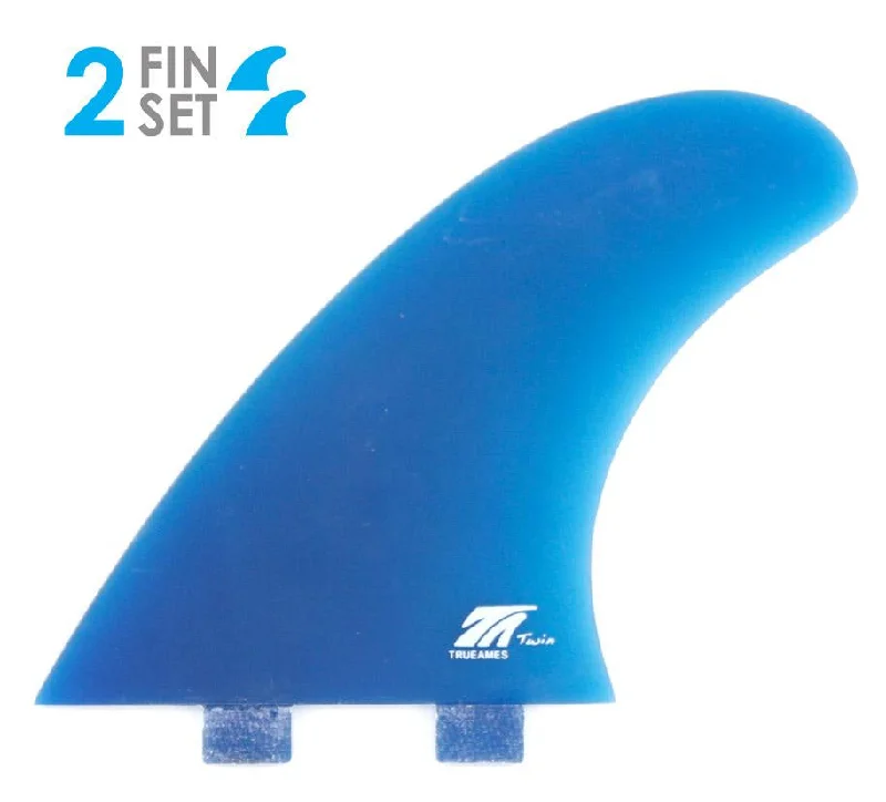 high-speed surfboards for advanced riders-TRUE AMES TA TWIN FCS FG BLUE