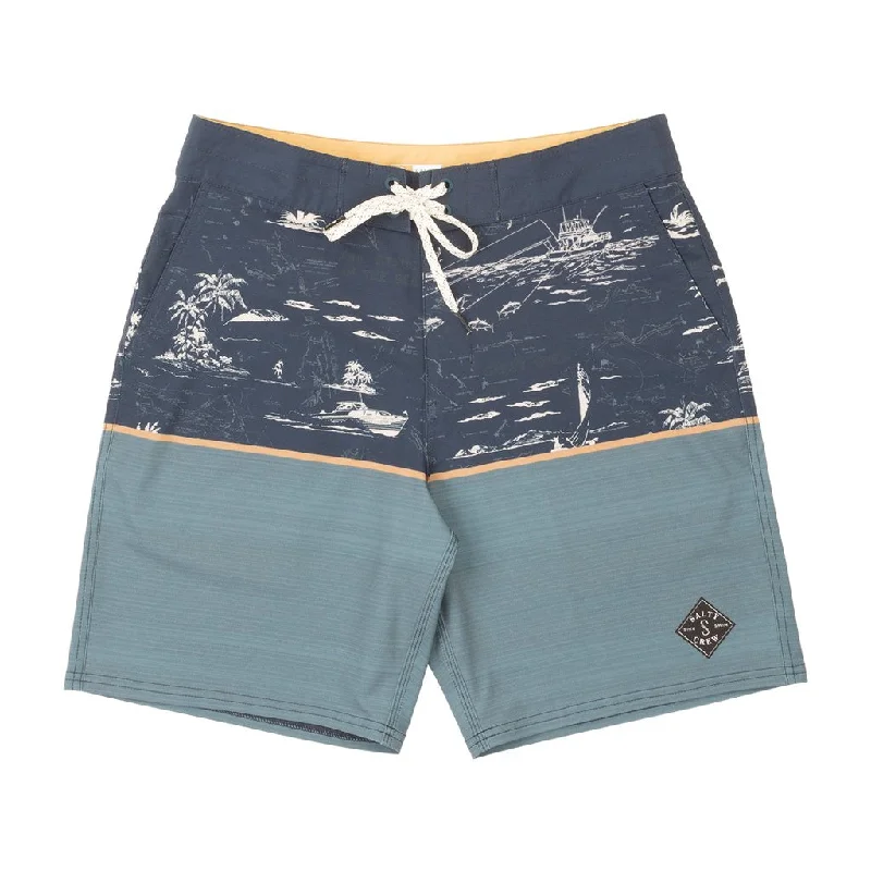 surfboards for quick transitions-Salty Crew Tandem Mens Boardshorts - Navy