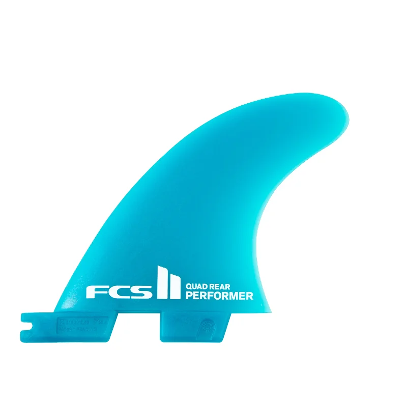 surfboards with great flexibility-FCS II Performer Neo Glass Quad Rear Fins