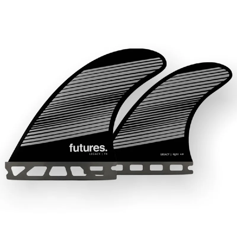 surfboards with tri-fin setup for stability-Futures Fin F6 HC Quad