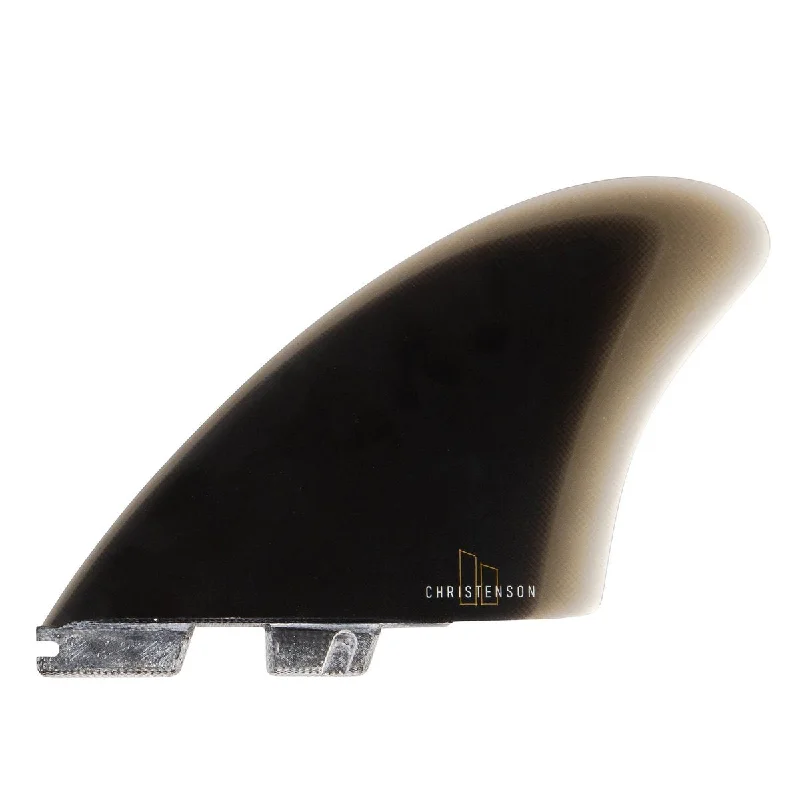 surfboards with tri-fin setup for stability-FCS II CHRISTENSON KEEL PG M-L - BLACK