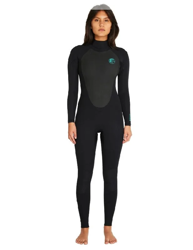 best surfboards for beginners-O'Neill Womens Focus 3/2mm BZ GBS Wetsuit - Win23