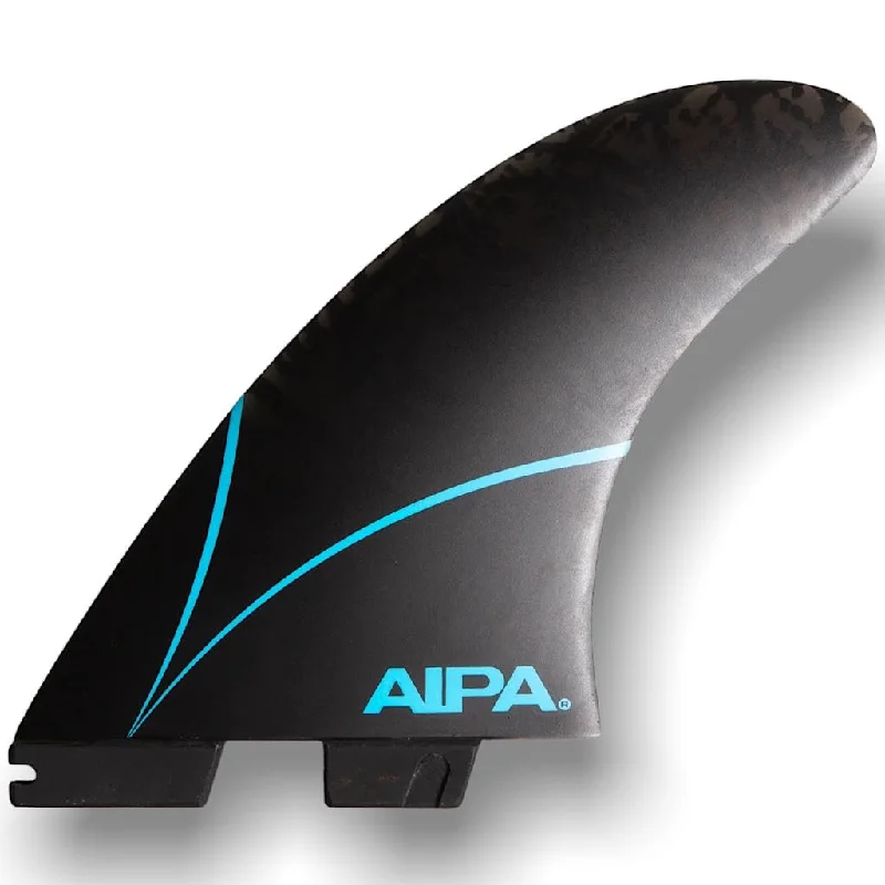 surfboards with reinforced construction for durability-FCS II Aipa Twin +1 PG Fin Set