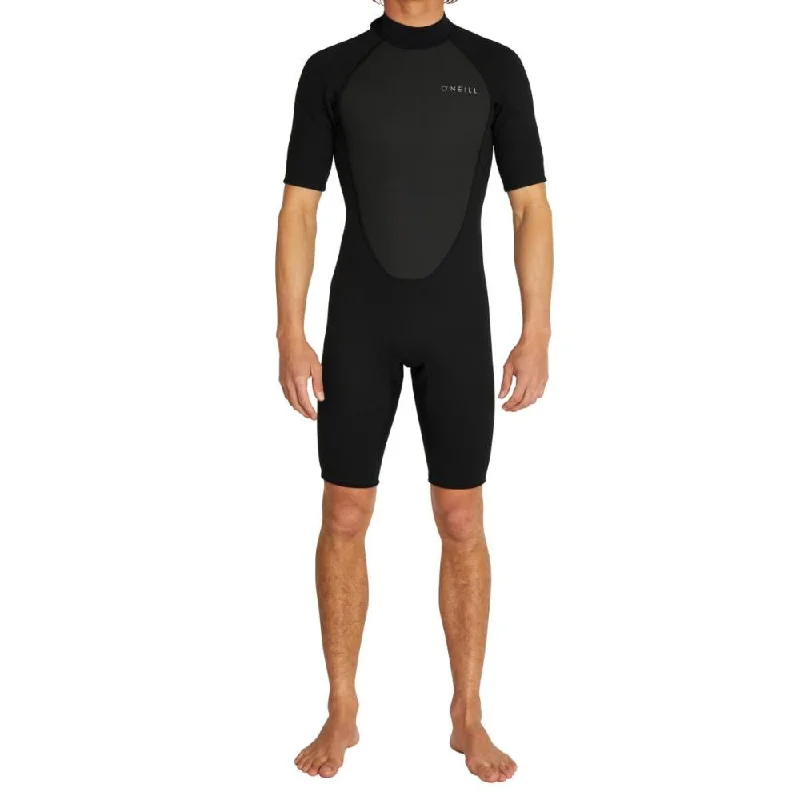 surfboards for aggressive carving-O'NEILL MENS FACTOR BZ S/S SPRING SUIT FL 2MM 2021