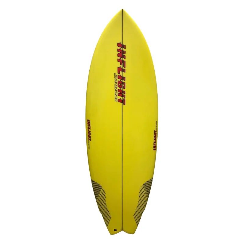 surfboards with improved wave entry-THE WARPIG