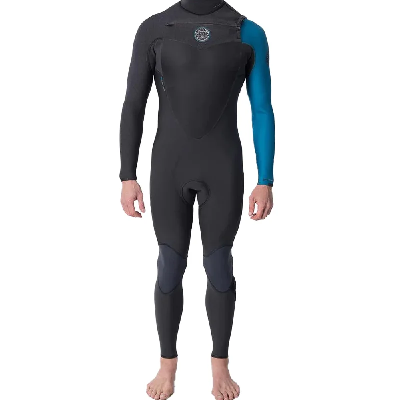 surfboards with good buoyancy for easy surfing-RIPCURL MENS FLASHBOMB 3/2MM CZ STMR BLUE