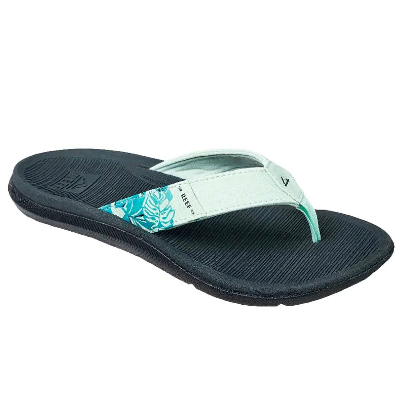 best surfboards for intermediate surfers-Reef Santa Ana Women's Sandals - Mint