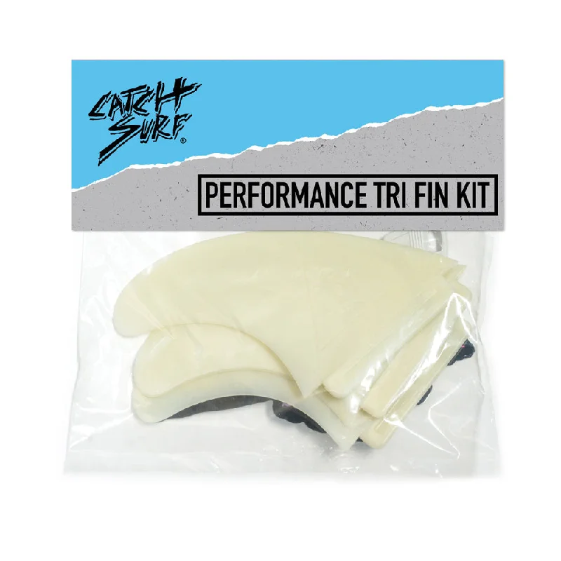 high-quality surfboards for long-lasting use-Hi-Perf Thruster Fin Set