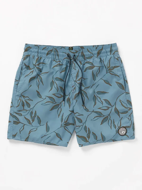 surfboards for long-distance paddling-Volcom Lido Print Trunks 17"