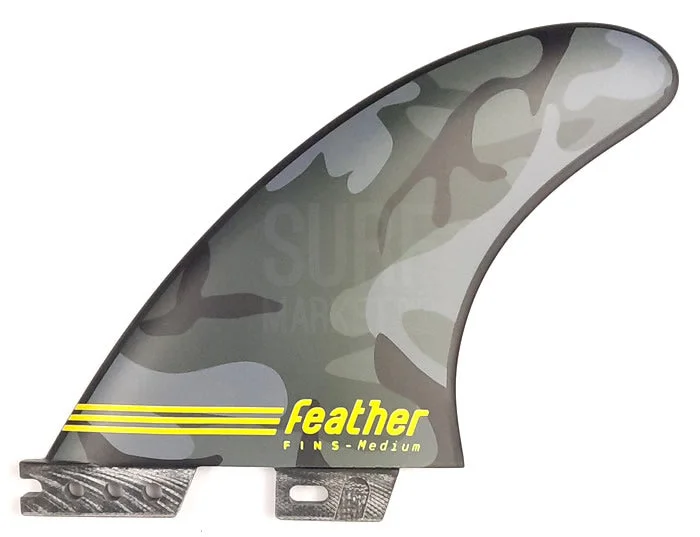 surfboards with responsive tail designs-Feather Fins JOAN DURU ATHLETE SERIES