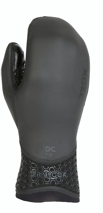 surfboards for high-speed rides-Xcel Drylock 7MM Mittens