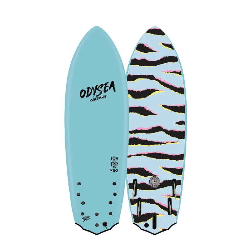 surfboards for expert riders looking for performance-Odysea - 5'2" Five Fin JOB Pro - Sly Blue