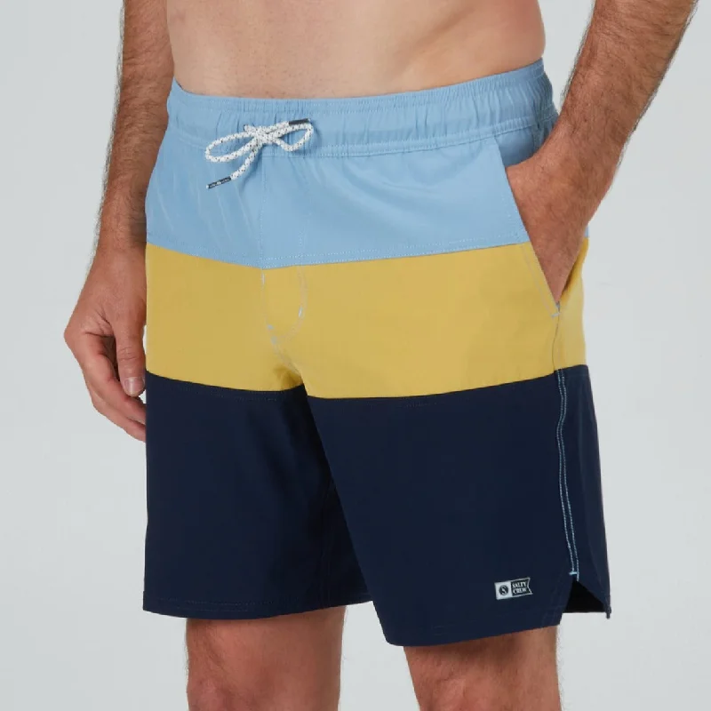 surfboards for all-around wave conditions-Salty Crew Beacon's 2 Elastic Boardshorts - Seaweed