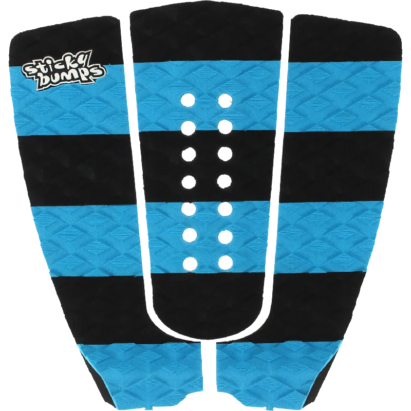 surfboards for all-around wave conditions-SB Sticky Bumps Stripe Traction Black/Blue