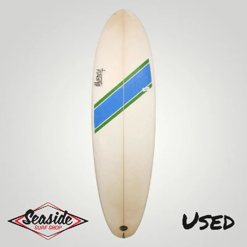 surfboards with wide noses for better balance-Used Murdey Surfboards - 6'0" Mini Egg Surfboard