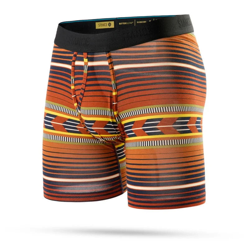 surfboards for freestyle maneuvers-Stance Cedar Rock Boxer Brief Brown