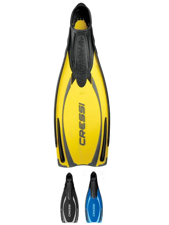 surfboards for heavy riders-Cressi Reaction Pro Full Foot Fins