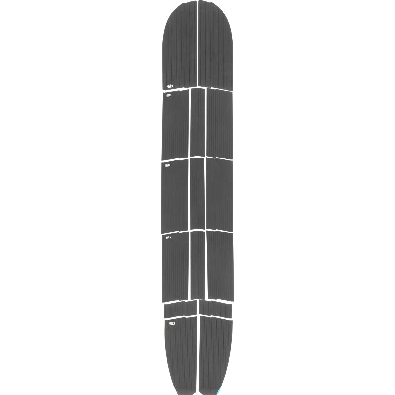 surfboards with high-performance shapes-SB Sticky Bumps Traction Longboard Full Deck Grey