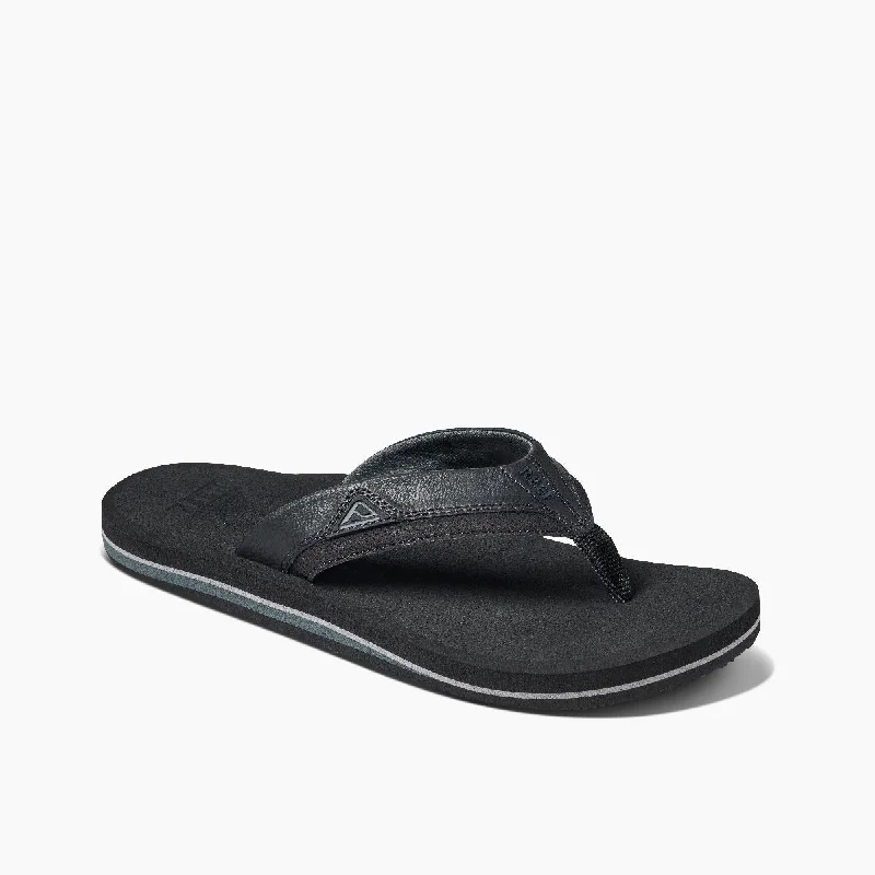 surfboards for big waves-Reef Cushion Dawn Men's Sandals - Black