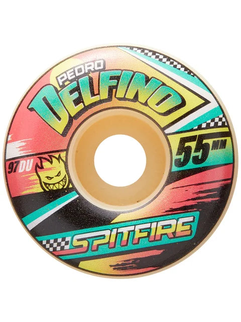 surfboards for high-speed rides-Spitfire Pedro Delfino Turbo Radials