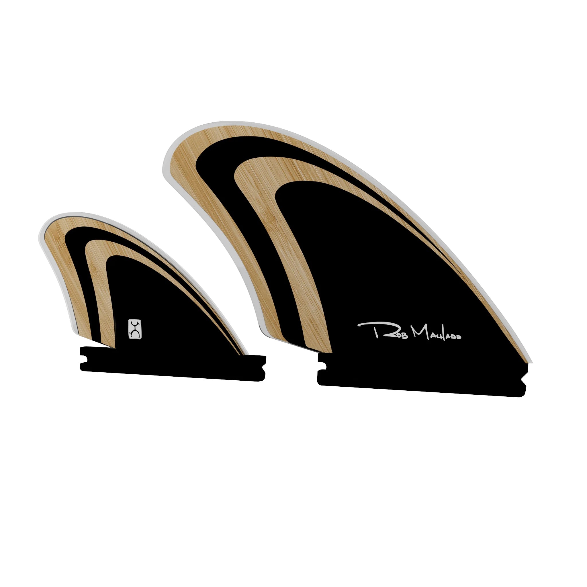 surfboards for maximum power in waves-Machado Seaside Quad Fin