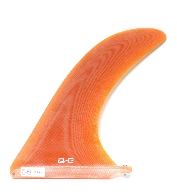 lightweight surfboards for easy handling-Gato Heroi H-Fin Burnt Orange 10.25