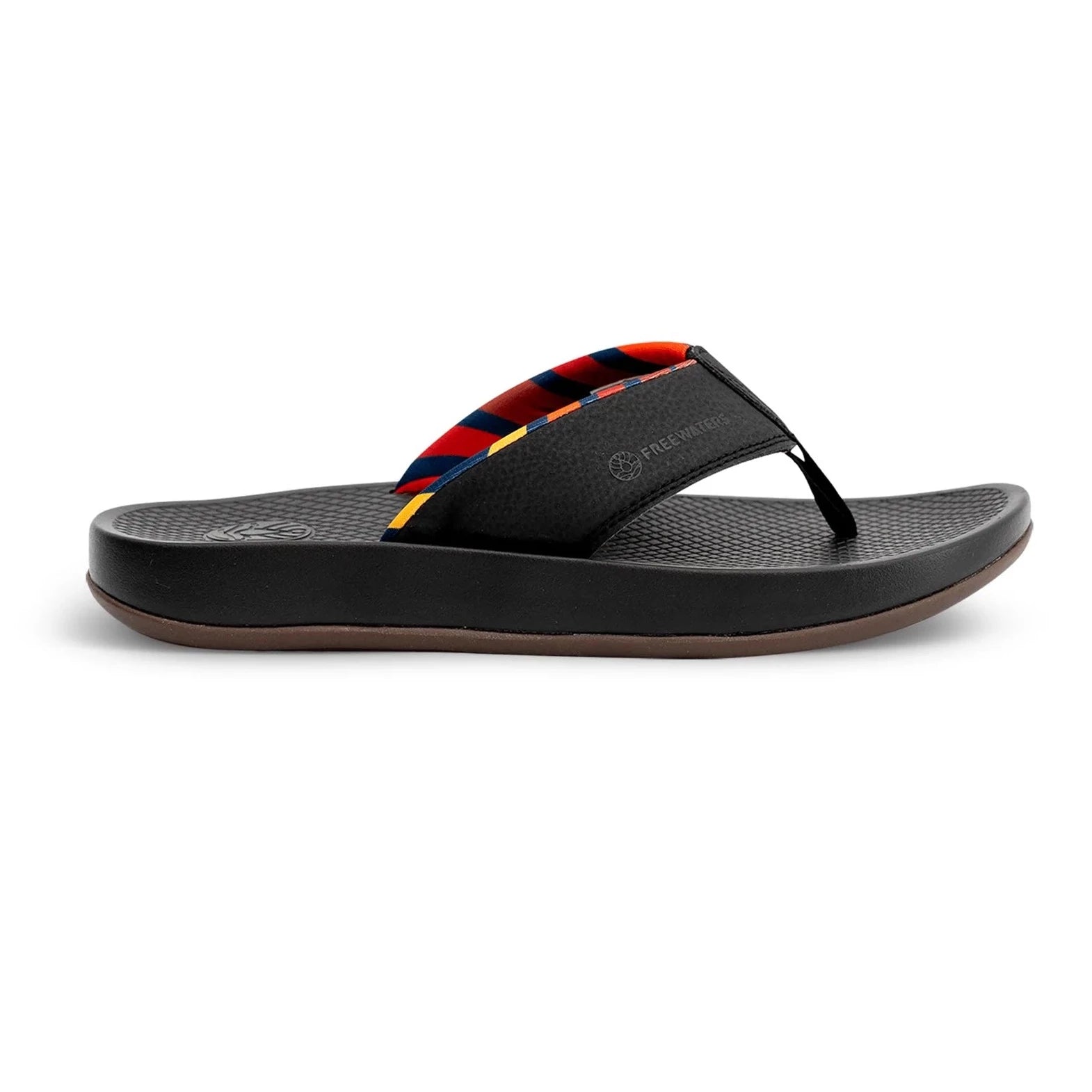 surfboards for stable rides in large surf-Freewaters Cloud 9 Men's Super Soft Sandals - Black