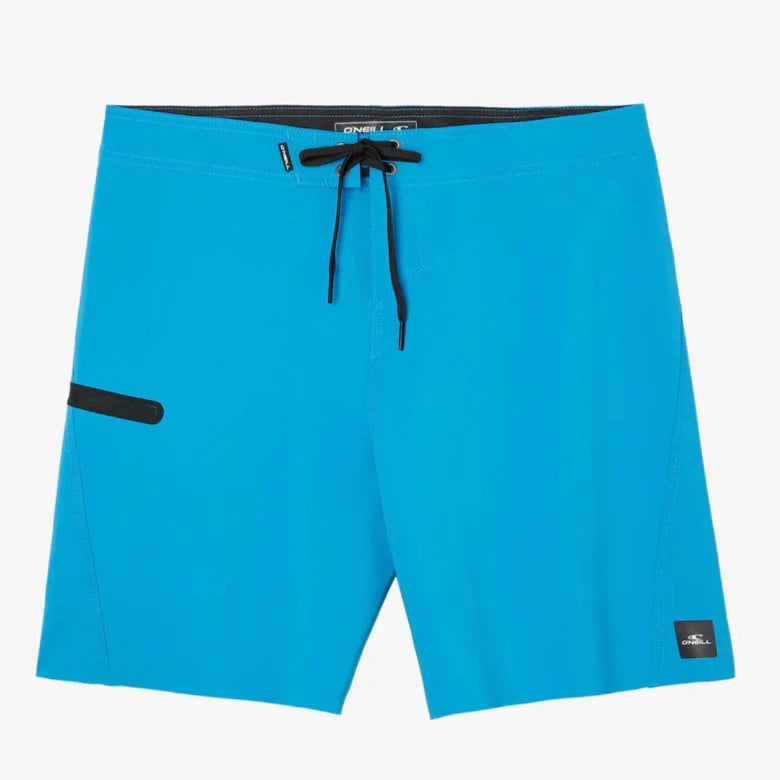 lightweight surfboards for easy handling-O'Neill Hyperfreak Tech Solid 19" Boardshorts - Blue