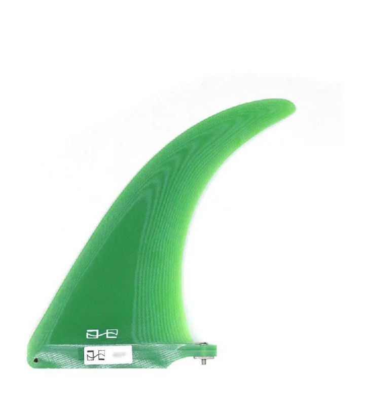 surfboards for deep-water waves-Gato Heroi T-Fin Lime Green 9