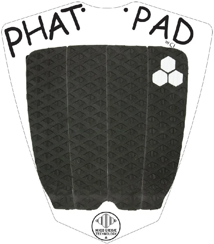 surfboards with tri-fin setup for stability-Deck pads - Channel Islands - CI Phat Pad Black