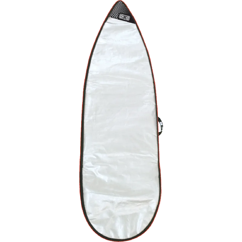 surfboards for responsive paddling-O&E Ocean & Earth Barry Basic Shortboard Cover 5'4" Silver