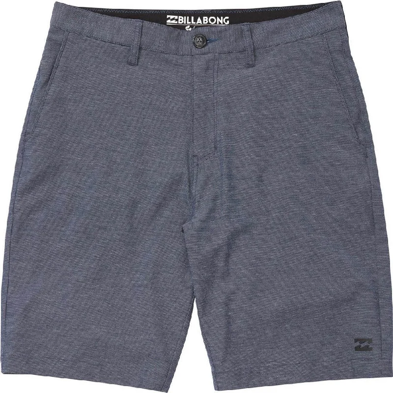 surfboards for all-weather use-Billabong Crossfire X Hybrid Shorts - Navy