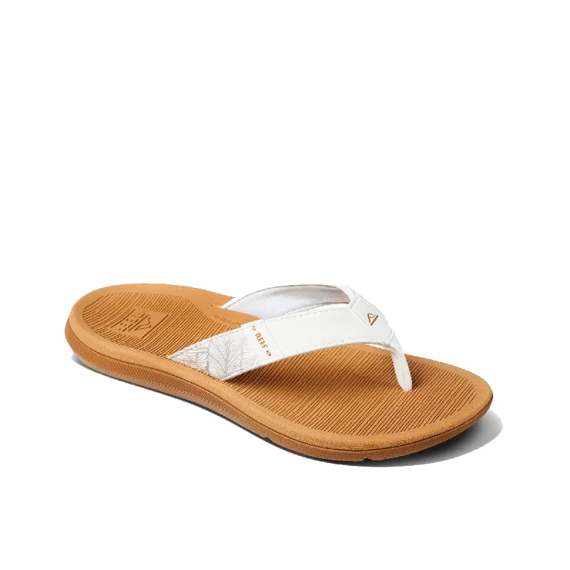 surfboards with high tail kick for pop-Reef Santa Ana Women's Sandals - Cloud