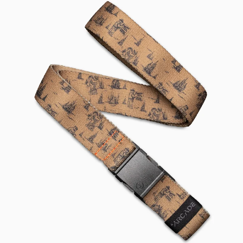 all-weather surfboards for year-round use-Arcade Smokey Bear Camp Belt Tumbleweed