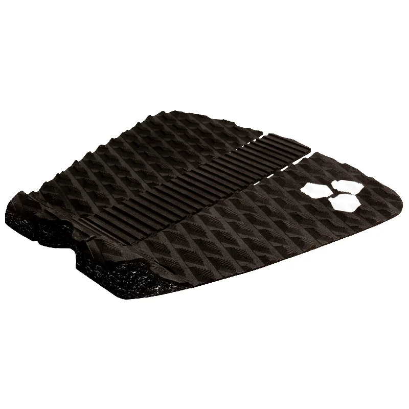 surfboards for quick transitions-Channel Islands Mikey February Traction Pad Black