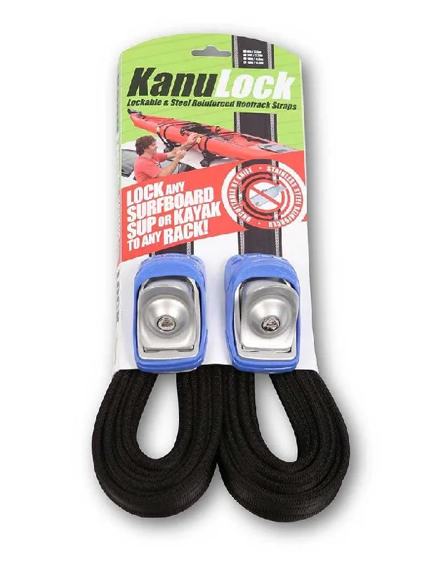 surfboards for pro-level maneuvers-5.4m / 18ft Kanulock Lockable Tie Down Set