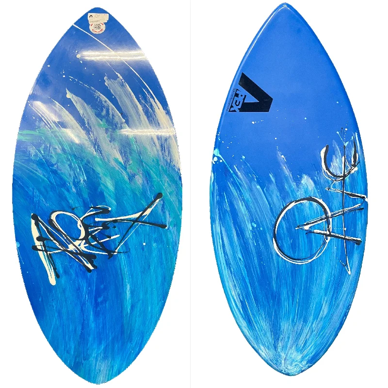 surfboards for expert riders looking for performance-Apex 46" Avac Skimboard Blue