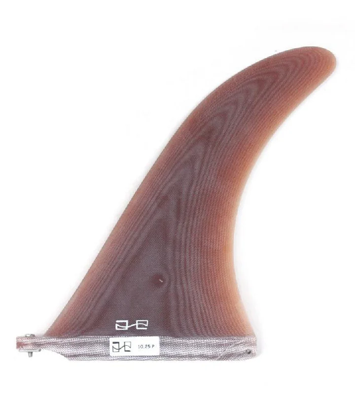 durable surfboards for tough conditions-Gato Heroi P-Fin Burnt Orange 10.25