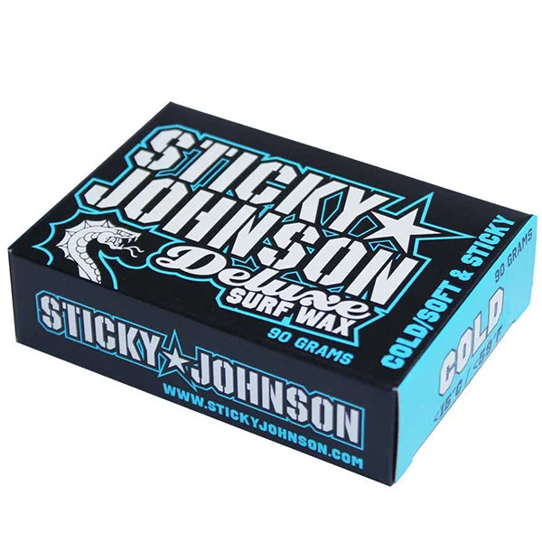 surfboards with well-balanced volume-STICKY JOHNSON COLD WATER WAX <15c