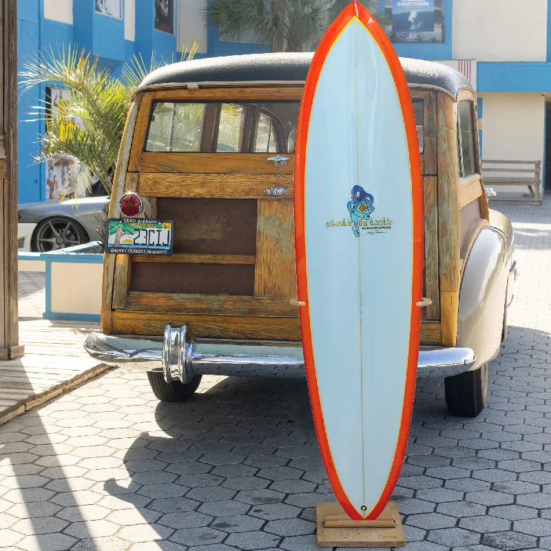 eco-friendly surfboards-Plastic Fantastic Single Fin 7'2 Surfboard