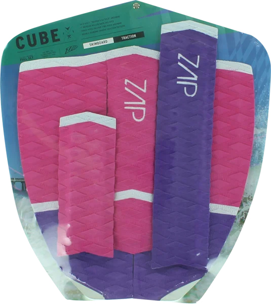 surfboards for quick transitions-Zap Cube Tail/Arch Bar Set Pink/Purple/White